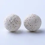 Unwaxed Natural Lava Rock Beads