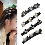 Fashion Double Layer Plastic Alligator Hair Clips Sets