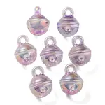 UV Plating Rainbow Iridescent Transparent Acrylic Pendant