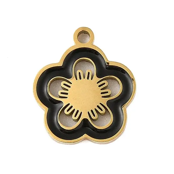 304 Stainless Steel Enamel Charms