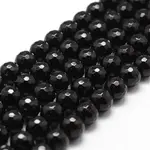 Natural Dyed & Heated Black Onyx Beads Strands