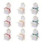 30 Sets 3 Colors Chair Shape Romantic Wedding Candy Box