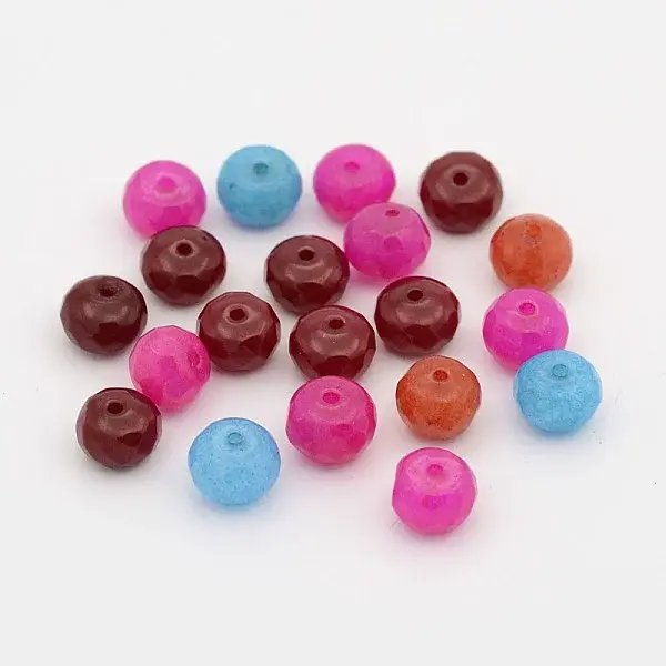 Natural White Jade Beads