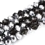 Electroplate Glass Beads Strands