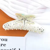 Starfish Cellulose Acetate Claw Hair Clips