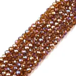 Electroplate Glass Beads Strands