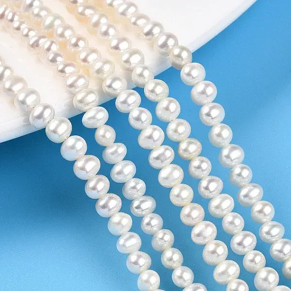 Natural Cultured Freshwater Pearl Beads Strands