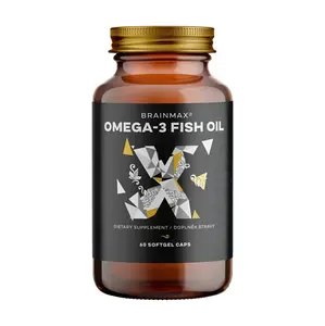 BRAINMAX Omega-3 Fish Oil® 60 softgel kapslí