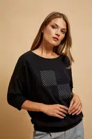 Mikina s 3/4 rukávem