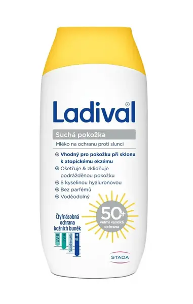 Ladival Suchá pokožka OF50+ mléko 200 ml
