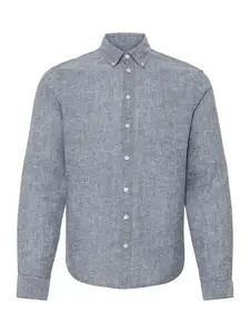 Casual Friday Košeľa 'CFAnton'  modrá melírovaná