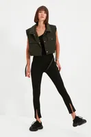 Dámské legíny Trendyol TWOAW22TA0004/Black