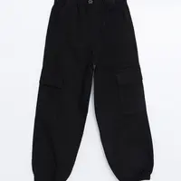 LC Waikiki Lcw Elastic Waist Girls Cargo Jogger Pants