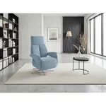 Sit & More RELAXAČNÍ KŘESLO, textil, světle modrá