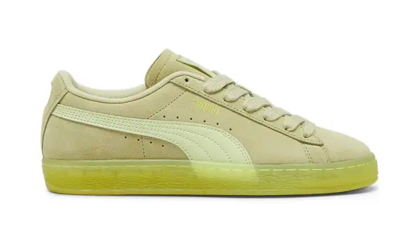 Zelené tenisky Puma Suede Classic
