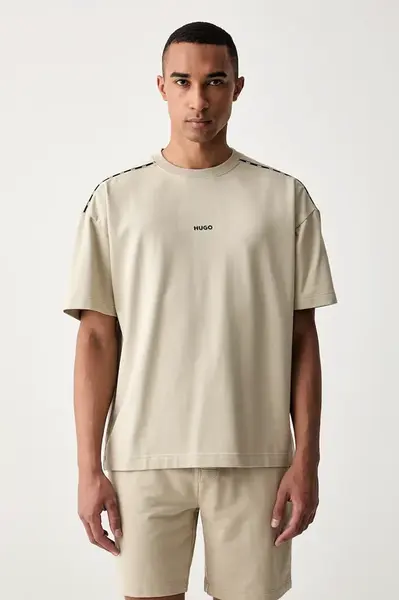 HUGO oversize tričko pánské s bavlnou NOAH T-SHIRT