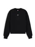 Tommy Jeans Mikina  čierna
