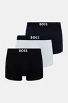 BOSS boxerky pánske bavlnené s elastanom Trunk 3P BOSS ONE 3-pak