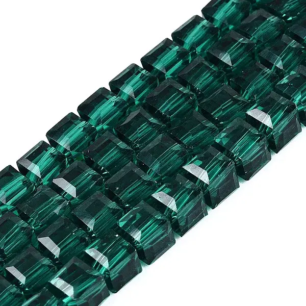 Transparent Glass Beads Strands