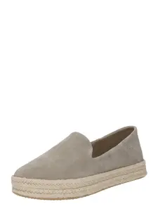 TOMS Espadrilky  tmavobéžová
