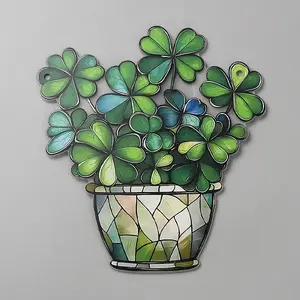 Acrylic Plant Pots Pendant Decorations