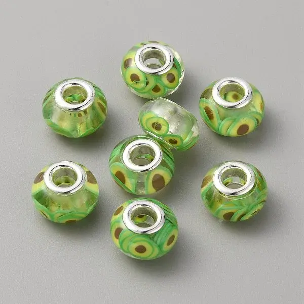 Resin European Beads