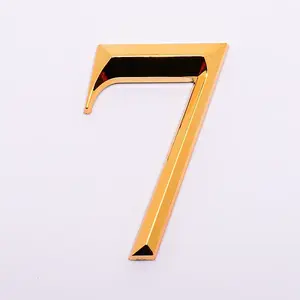 Plastic & PVC Number Sign Labels