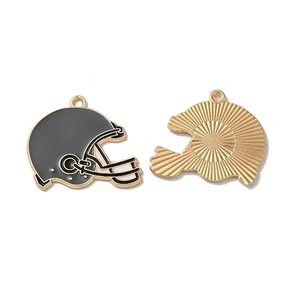 Rack Plating Alloy Enamel Pendants