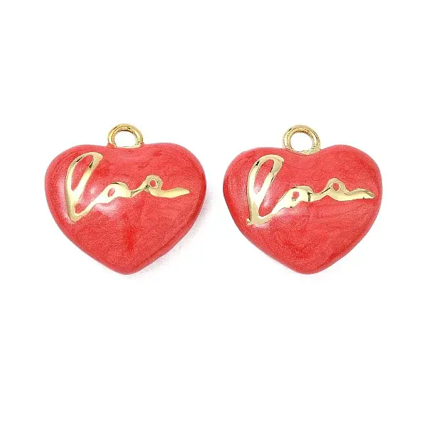 Brass Enamel Pendants