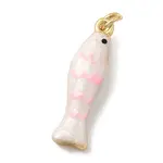 Brass Enamel Pendants