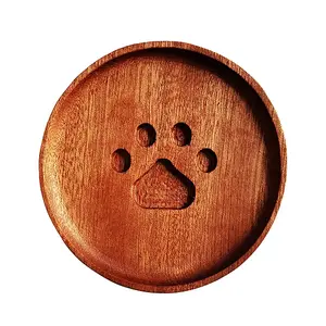 1Pc Sandalwood Cup Mats