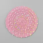Handmade Knitting Cotton Cloth Fabric Coaster