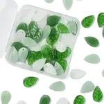 80Pcs 4 Colors Luminous Handmade Lampwork Beads