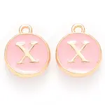 Golden Plated Alloy Enamel Charms