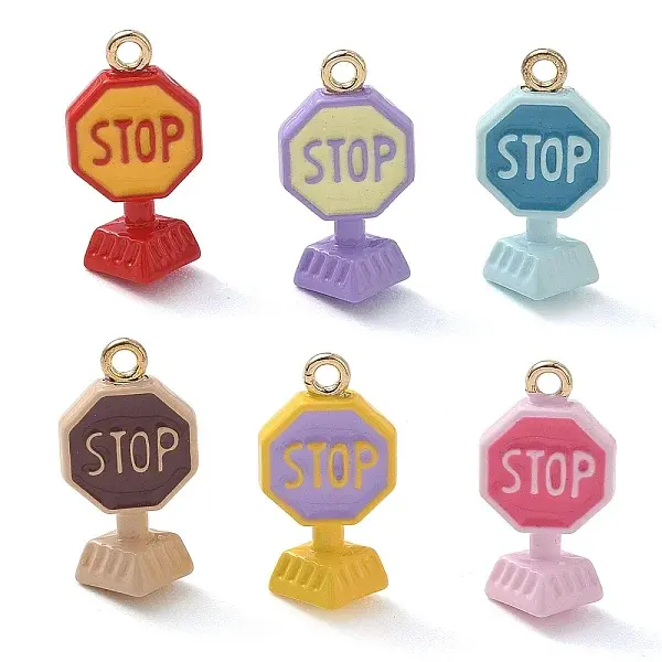 Alloy Enamel Pendants