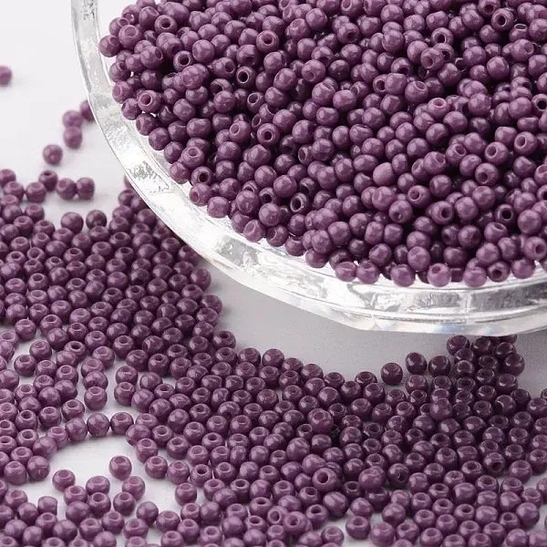 12/0 Grade A Round Glass Seed Beads