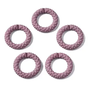 Spray Painted CCB Plastic Linking Rings