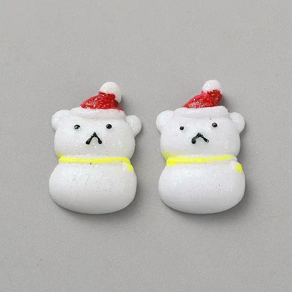 Christmas Opaque Resin Decoden Cabochons