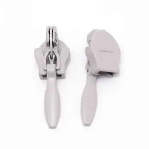 Iron Invisible Zipper Pull Slider Head