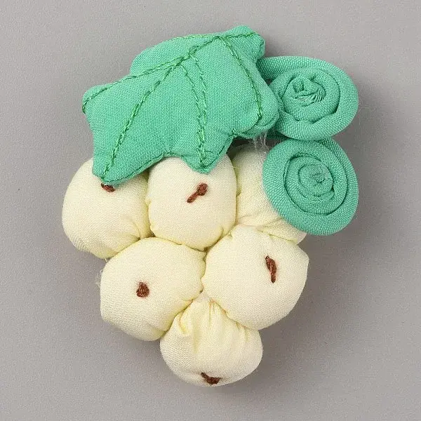 Handmade Cotton Filled 3D Grapes