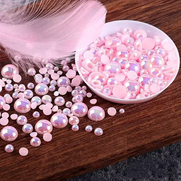 Pearlized ABS Cabochons