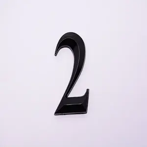 Plastic & PVC Number Sign Labels