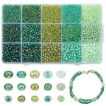 225G 15 Styles Glass Seed Beads