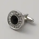 Alloy Micro Pave Cubic Zirconia Cufflinks for Men