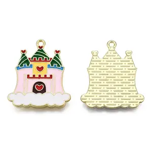 Alloy Enamel Pendants