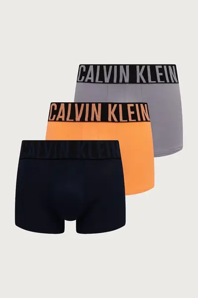 Calvin Klein Underwear  boxerky pánské bavlněné s elastanem 3-pack