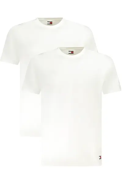 Pánská trička Tommy Hilfiger, bílá