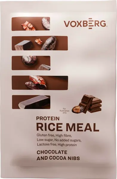 Protein Rice Meal Čokoláda kakaové nibsy