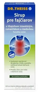 Dr.Theiss Sirup pre fajčiarov