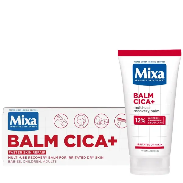 Mixa Balm Cica+, multifunkčný regeneračný balzam